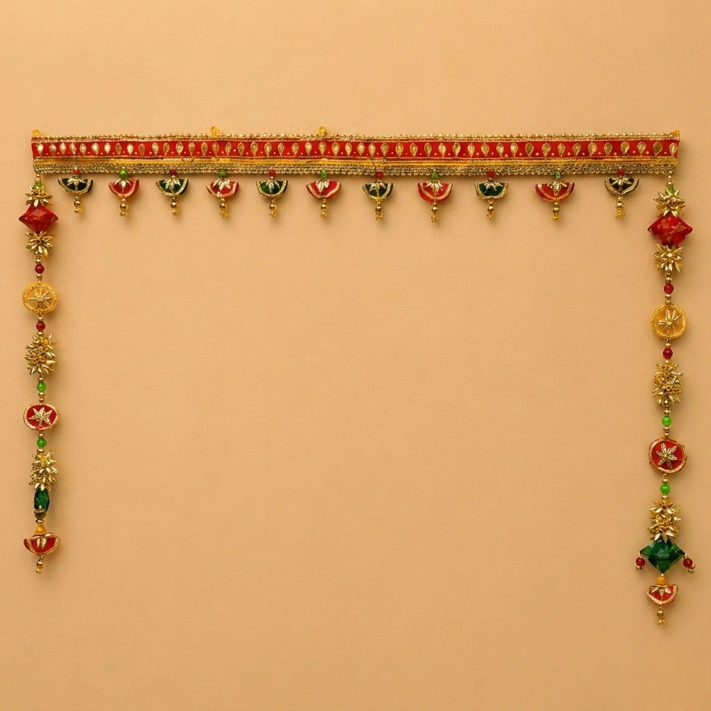 Traditional Handmade Door Toran Bandarwal Hanging