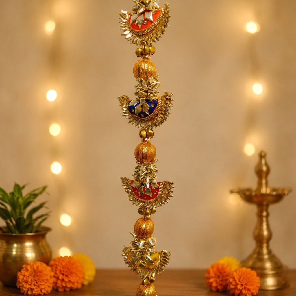 Traditional Door Side Hanging – Multicolor Festive Decor