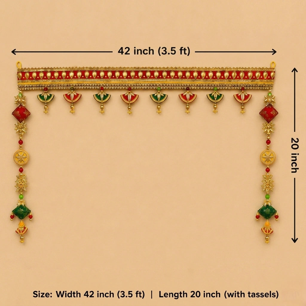 Traditional Handmade Door Toran Bandarwal Hanging