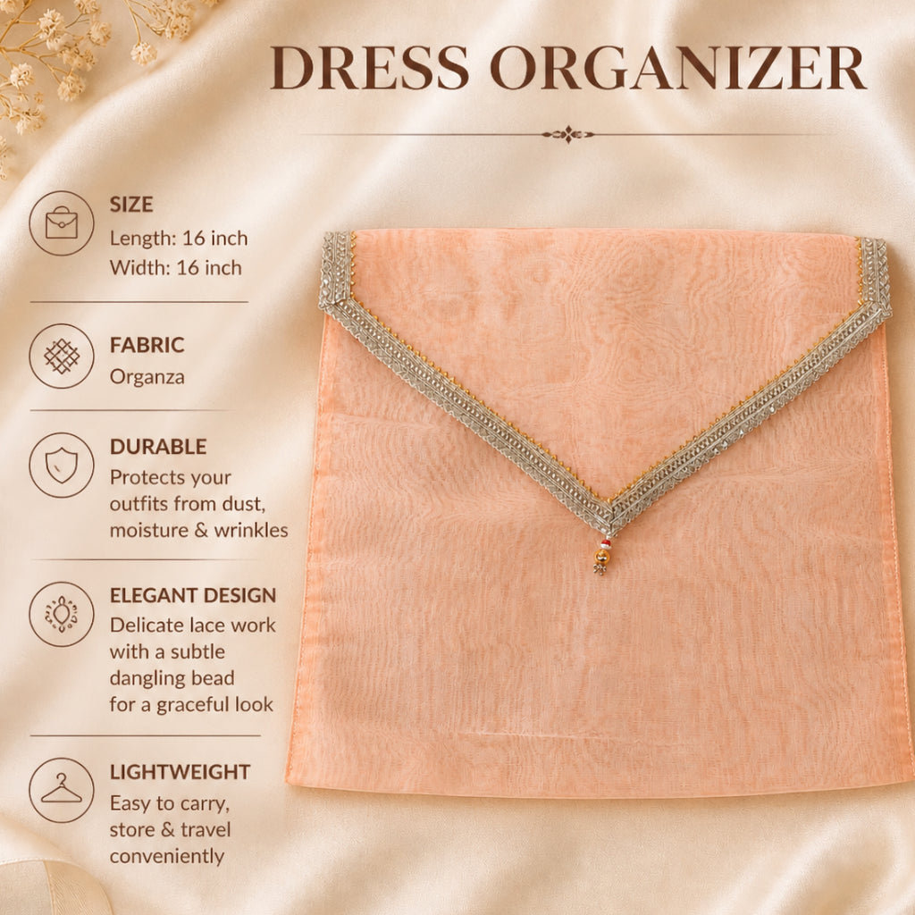 Saree Organizer Bag – Wedding Dress Storage (Multi-Color)