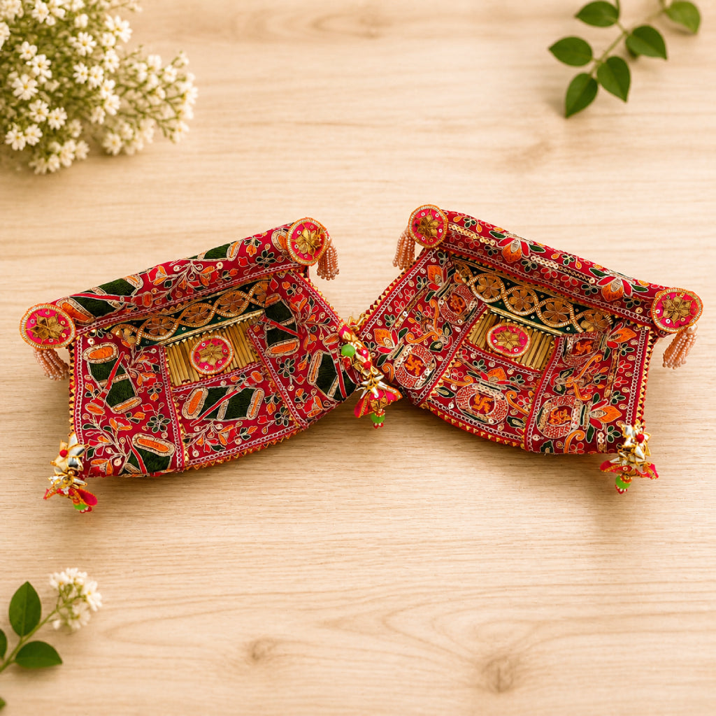 Handmade Supa Decoration – Multicolor Traditional Wall Hanging