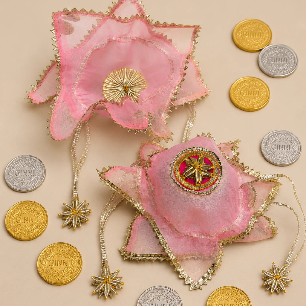 Decorative Return Gift Potli Pouch for Weddings