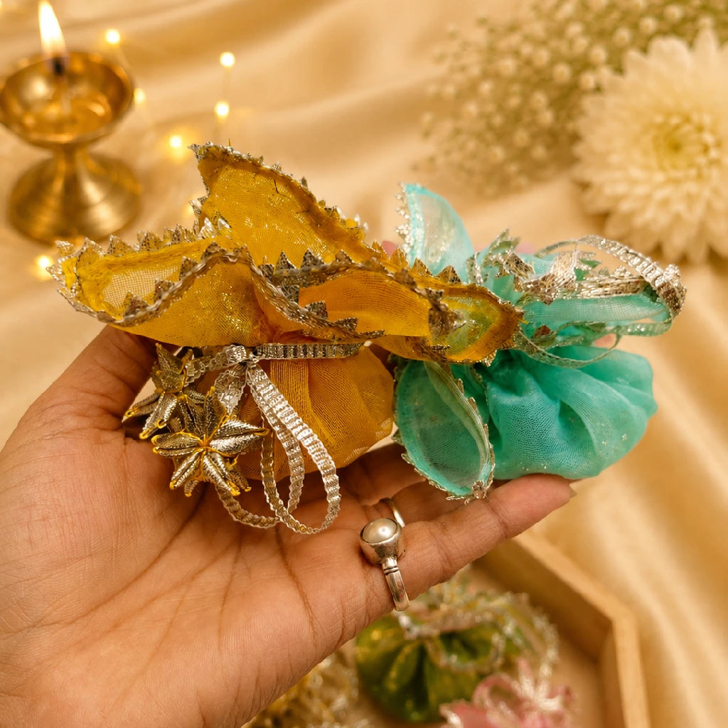 Decorative Return Gift Potli Pouch for Weddings