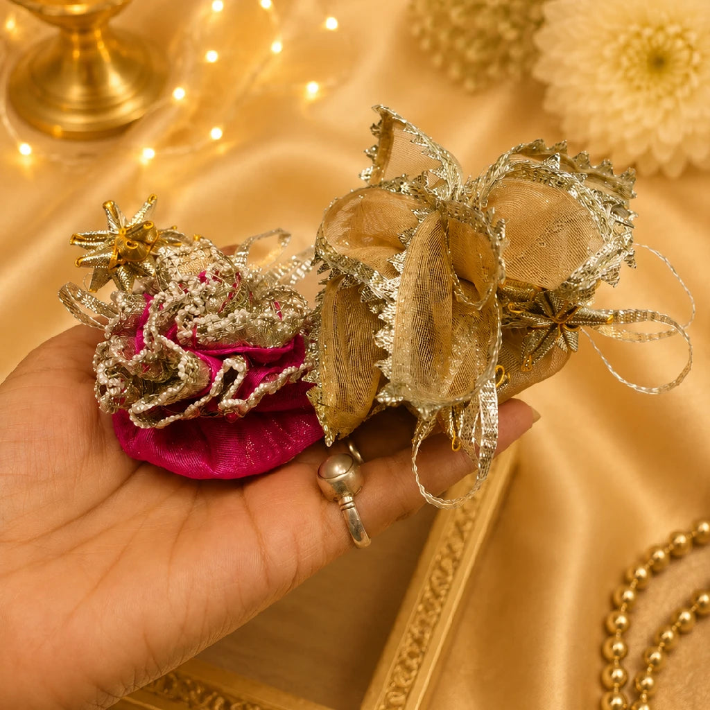 Decorative Return Gift Potli Pouch for Weddings
