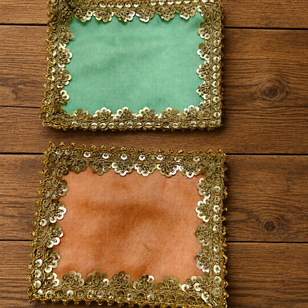 Dupion Silk Return Gift Potli Bag – Assorted Colours