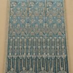 Royal Blue Designer Wedding Dupatta - Image 2