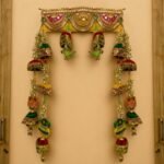 Traditional Mandir Toran with Hanging Tassels – Decorative Puja Door Bandhanwar - Image 2