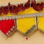 Colorful Traditional Toran for Door – Handmade Festive Bandhanwar - Image 3