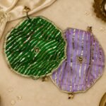 Golden Stripe Potli Bag – Multi Color Options - Image 4