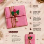 Premium Fabric Cash Gift Envelope for Weddings and Festivals