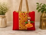 Premium Wedding Gift Bags with Colourful Embroidery and Doll Latkans - Image 3