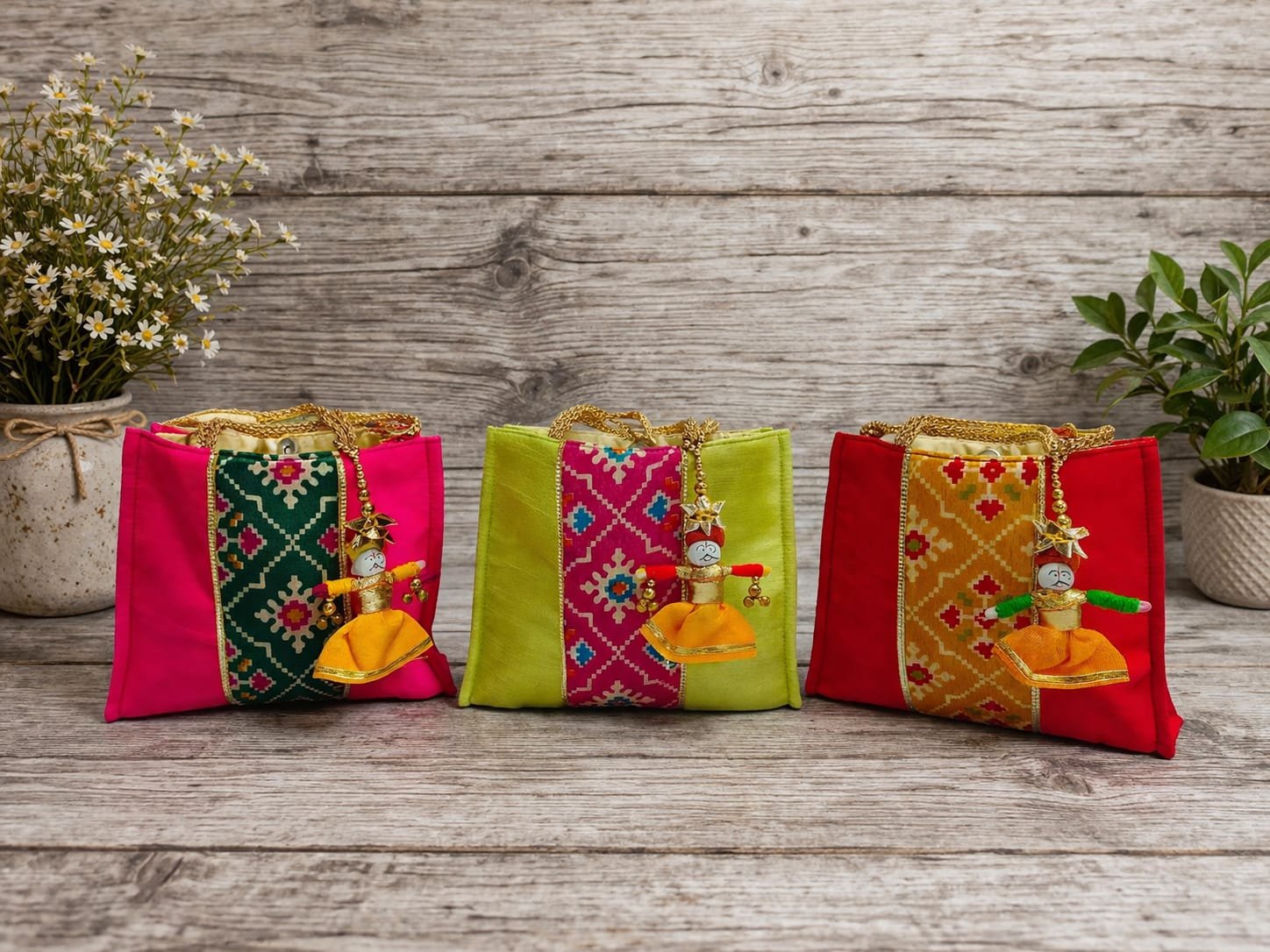 WhatsApp Image 2026-10-20 at 11.50.32 PM Premium Wedding Gift Bags with Colourful Embroidery and Doll Latkans - Image 1
