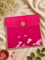 Designer Saree Organiser Cover with Traditional Flap – Multiple Colours - Image 5