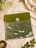 Designer Saree Organiser Cover with Traditional Flap – Multiple Colours - Image 6