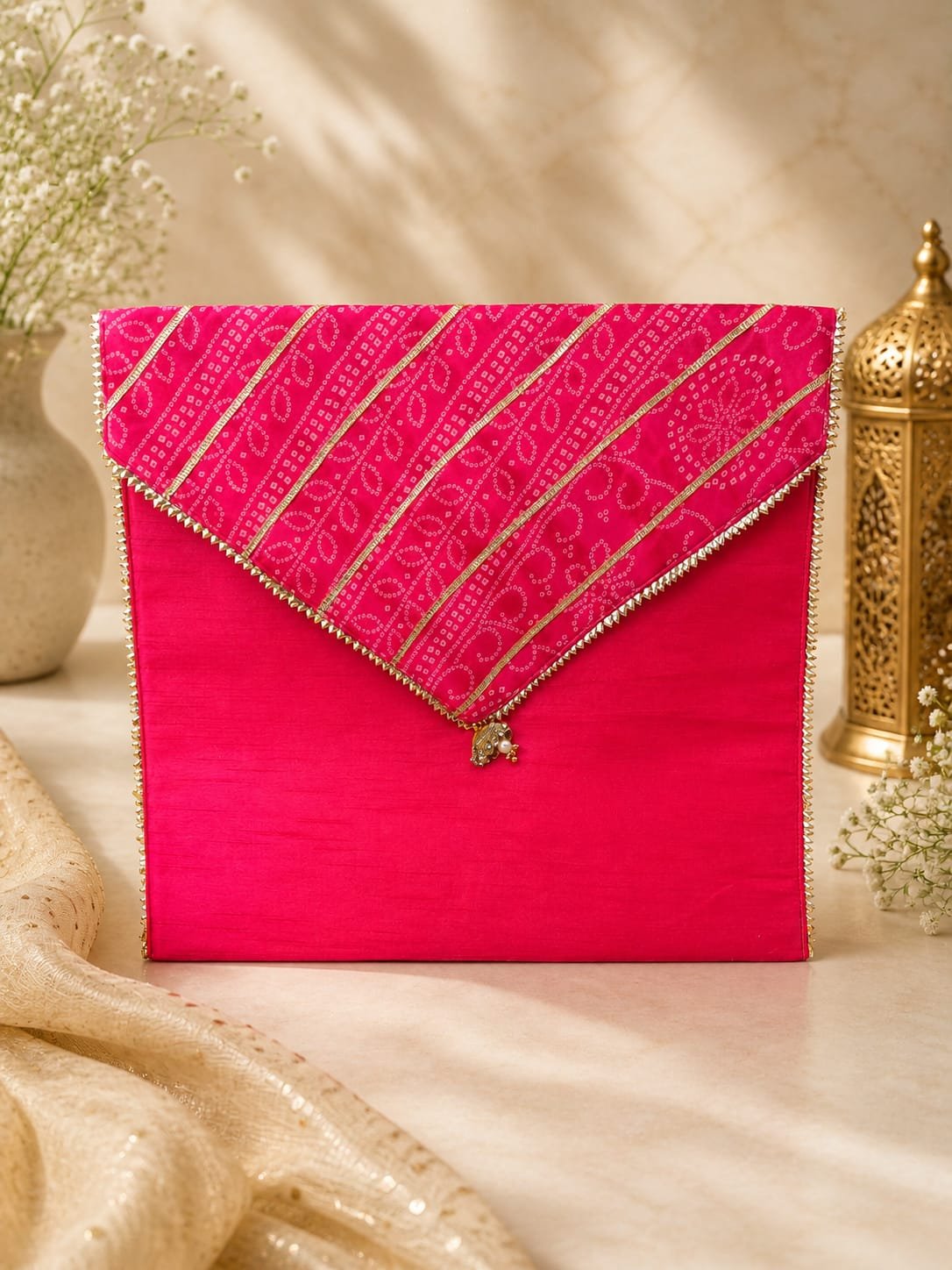 WhatsApp Image 2026-10-20 at 11.52.34 PM (3) Traditional Saree Storage Covers with Diagonal Golden Stripes - Image 1